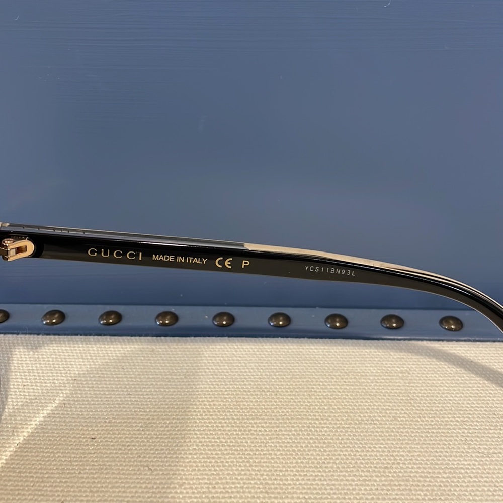 GG0381SN-007 GUCCI MENS SUNGLASSES POLARIZED BLACK - Picture 6 of 14